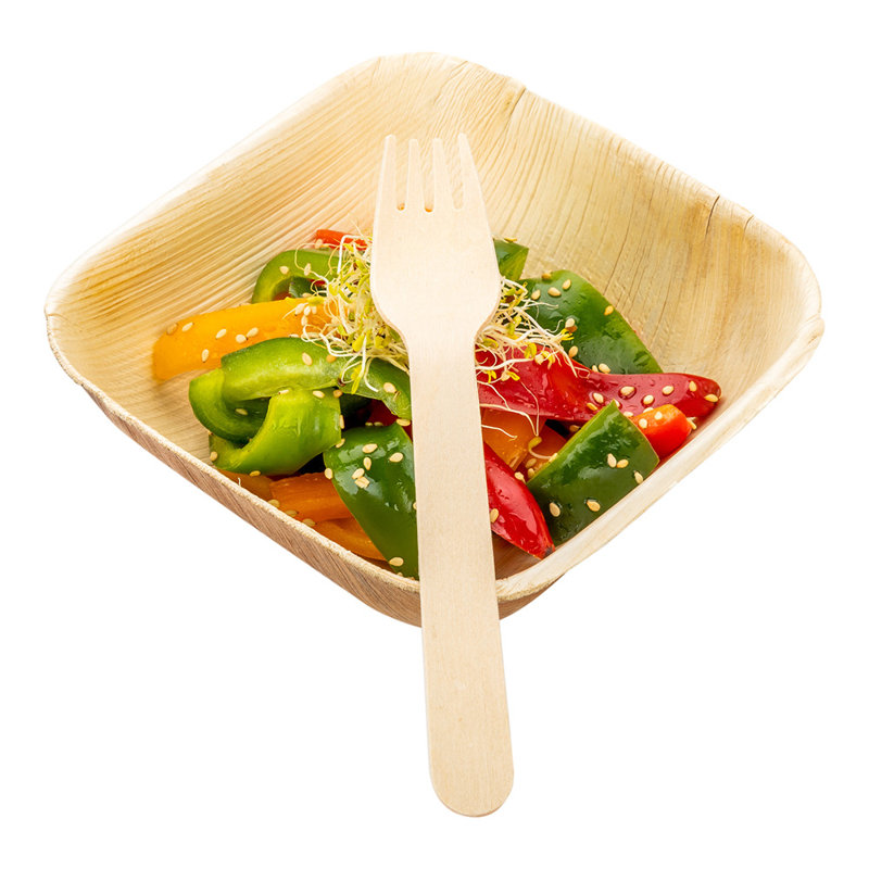 Disposable Wood Forks, 6.5"