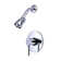 Shower Faucet with Concord Lever Handles