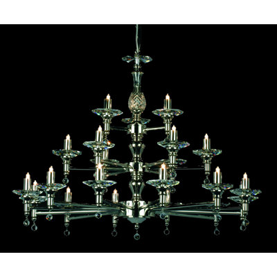 Windham 21 - Light Candle Style Chandelier