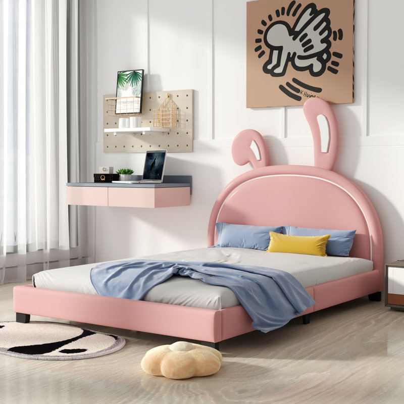 Lit double Ailt par Zoomie Kids, Rose