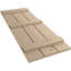 Rustic Three Board Joined Board-n-Batten Faux Wood Shutters (Per Pair)-88966791-71284831-88966789