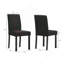 Chaises rembourrées en peluche de 5 pièces avec dessus en faux marbre blanc et gris anthracite-231187688-231187693