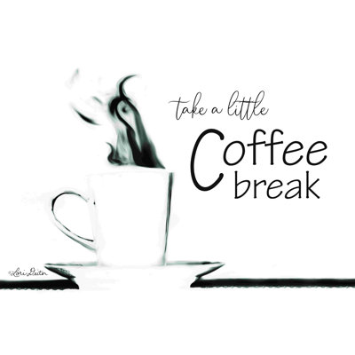 Take a Little Coffee Break - Peinture