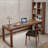 Light-walnut Rectangular Solid Wood desk-1705967453