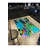Multicolor Abstract Paint Splash Patterned Creative Modern Decorative Rug-1556530923