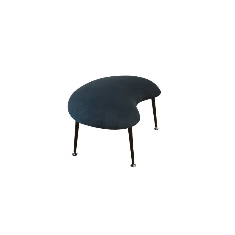 Plum Solid Colour Standard Ottoman