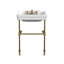 Cheviot Products Essex 24" Console Bathroom Sink with Overflow & Metal Base-1627047874-1740167213