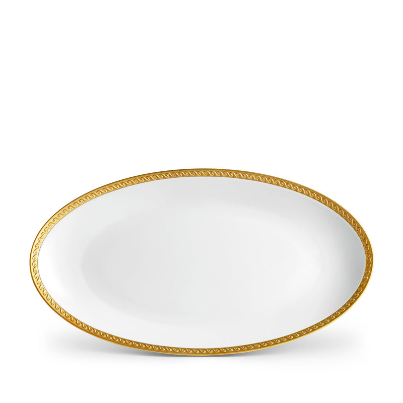 Neptue Oval Platter, 1" H x 21" W x 12" D