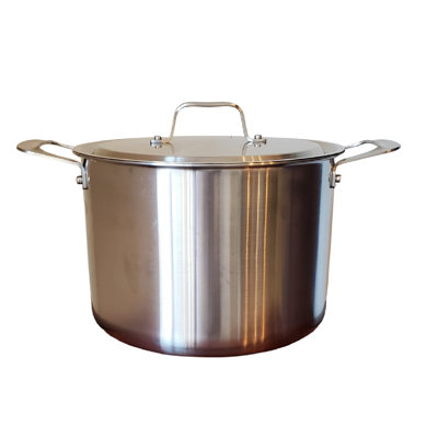 DAVYLINE 8 Quarts Stainless Steel Stock Pot