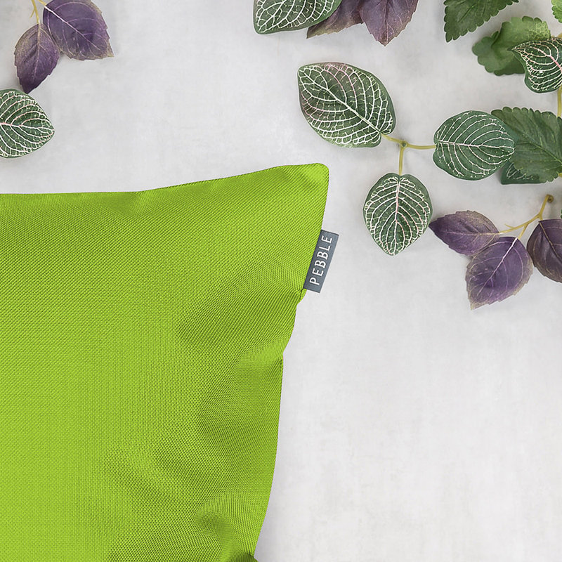 Bean Bag Bazaar Indoor-Outdoor Cushion, Lime Green