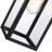 Schlesinger Black Steel Wall Light with High-transparency Glass-804619011