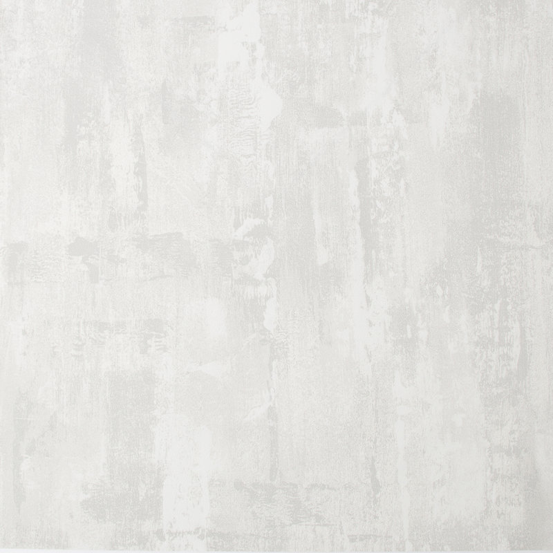 Abstract Metallic Wallpaper Roll, White