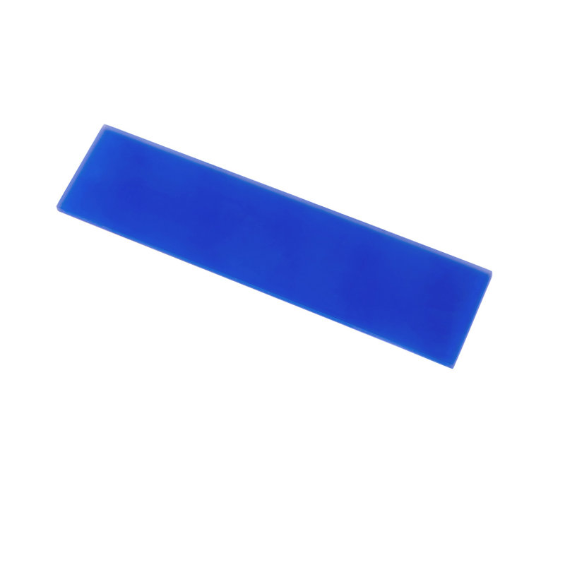 3"X 12" Matte Finished Glass Subway Tile, Blue