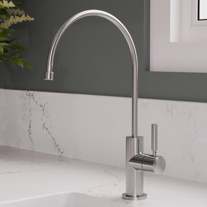 Distributeur d'eau froide, Acier inoxydable brossé