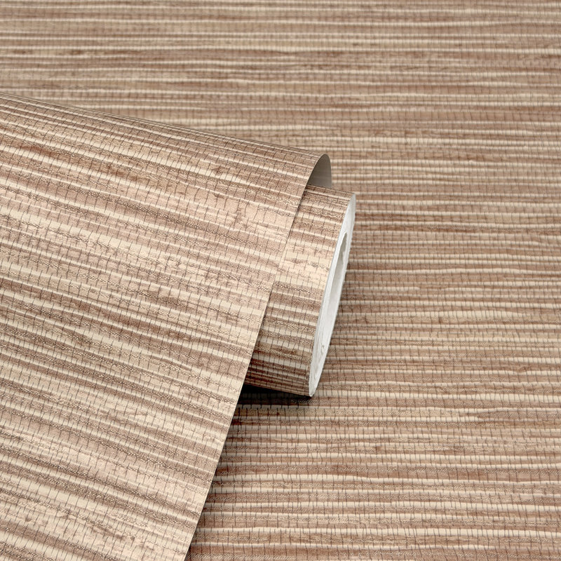 Suri Grasscloth Luxury Wallpaper, Tan