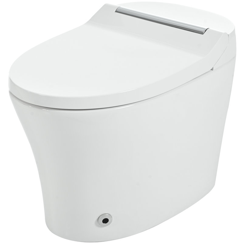 Modern Smart Toilet With Dual Flush System & Comfortable Experience Power Outage Flushing User- Interface
