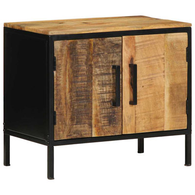 50cm W Solid Wood Bedside Table