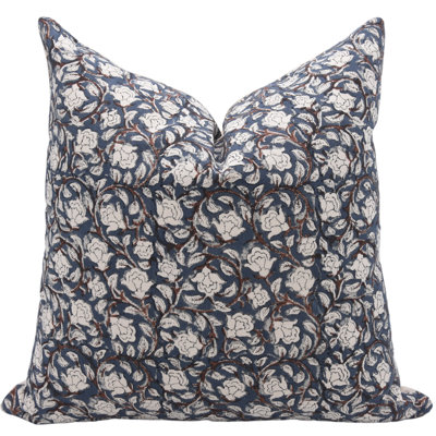 Lerah Floral Cotton Pillow Cover