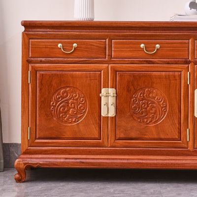 Chinese-style retro minimalist high-end sideboard