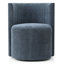 Chaise de baril texturée avec roulettes dissimulées-1956137402