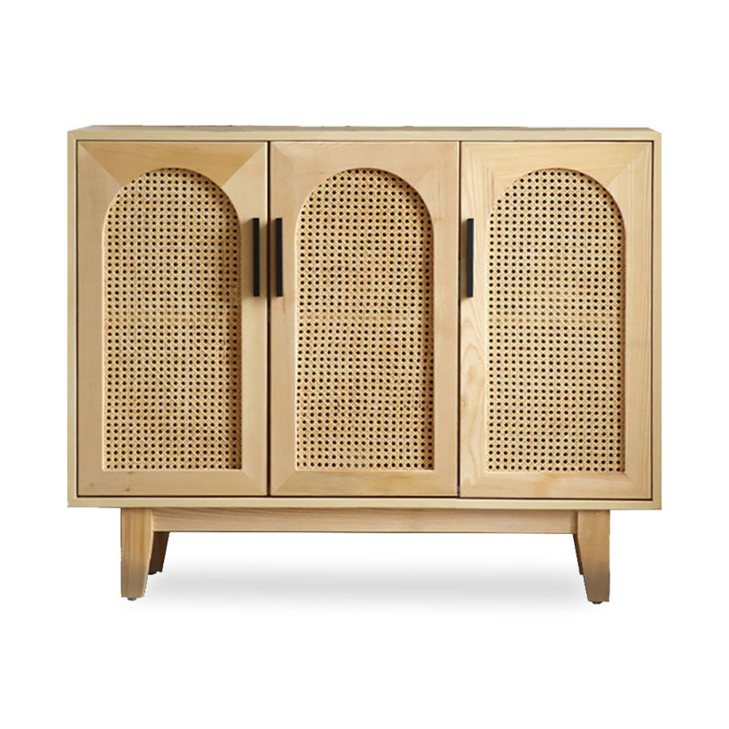 Buffets modernes en rotin simple tissé