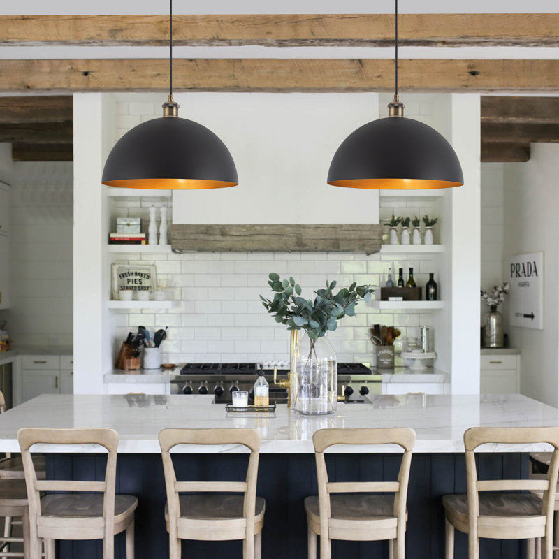 Luminaire suspendu noir