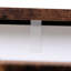 Table de chevet 2 tiroirs de style brun rustique - Pieds en bois massif, pour le mobilier de chambre à coucher avec tiroirs-116822008