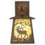 Rustic Lodge 1 - Light Outdoor Bulkhead Light