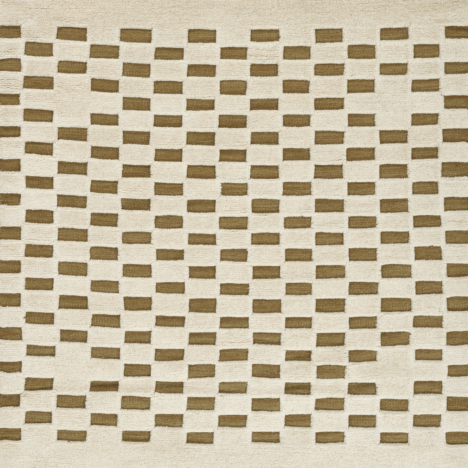 Aelin Hand-Tufted Checkered Wool Rug, Rectangle 8' x 10'
