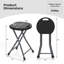 Ensemble de chaises pliantes Stellamarie