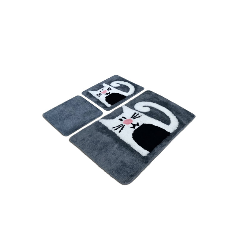 Ensemble de tapis de bain 3 pièces Blanchette