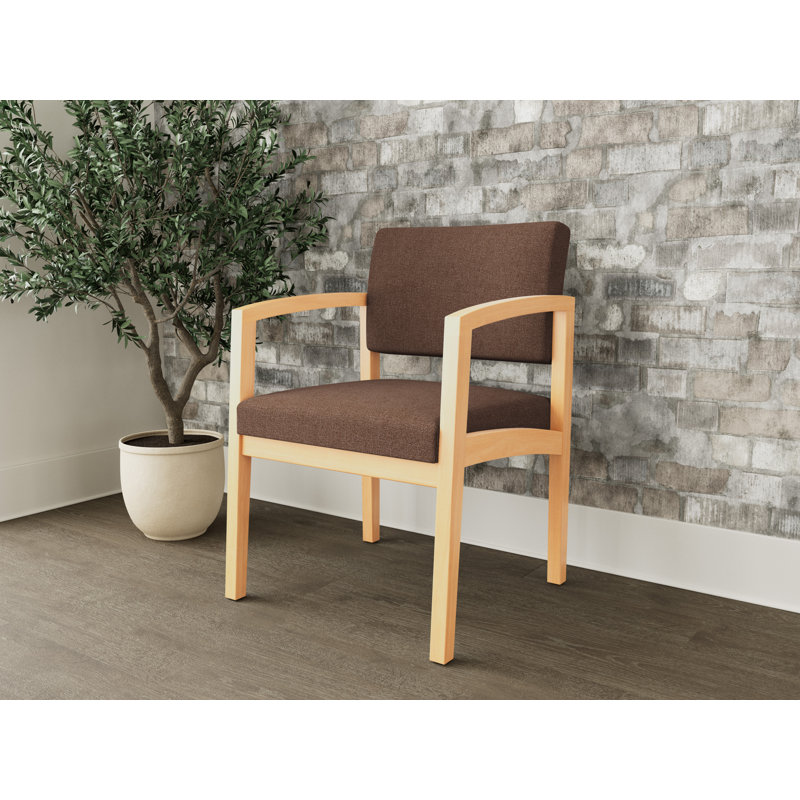 Chaise en bois Lenox, Naturel, Café Archetype