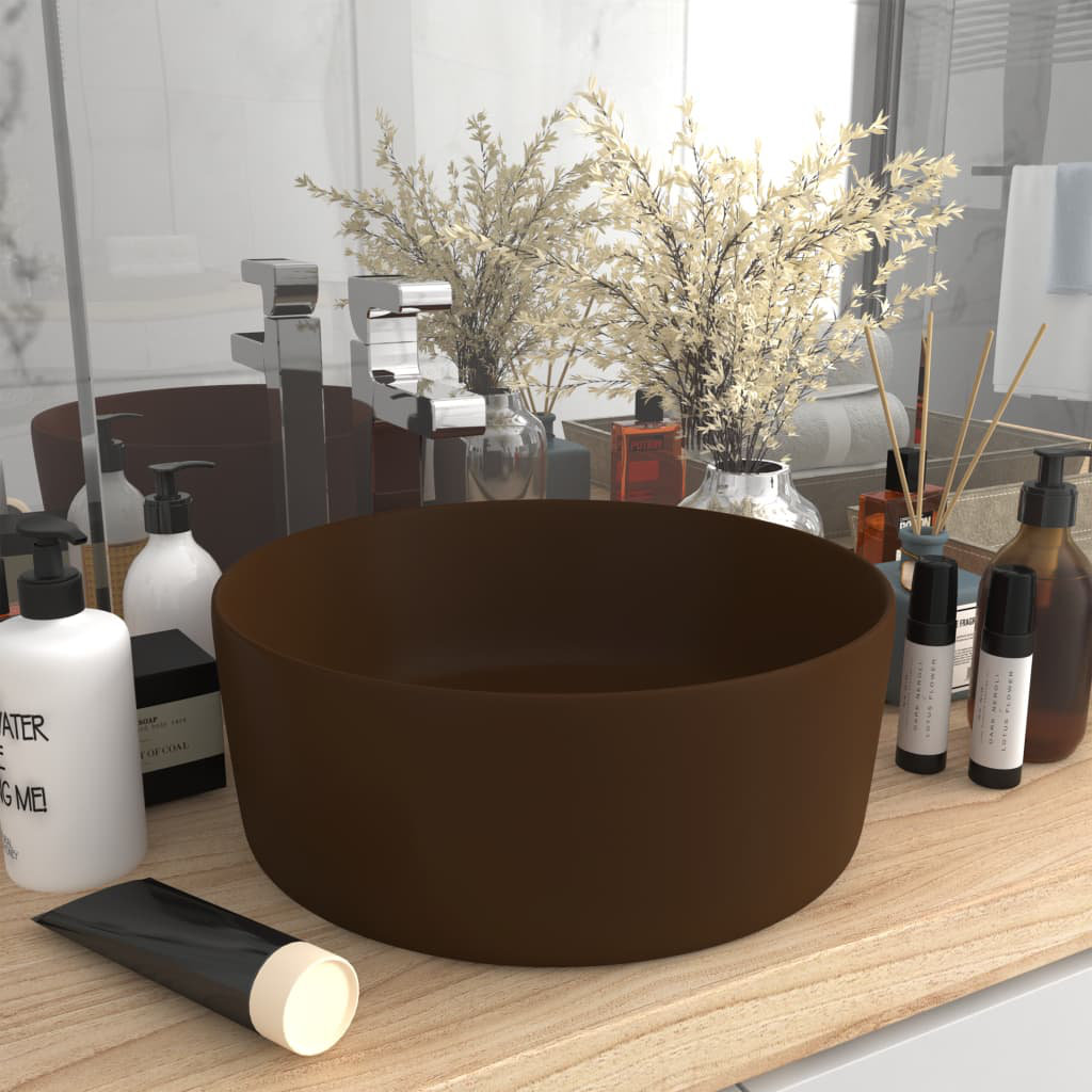 Katha Bathroom Luxury Ceramic Countertop Basin