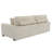 2 - Piece Upholstered White Faux Rabbit Fur Flannel Modular Sectional Sofa with Armrests & Throw Pillows-1289461443