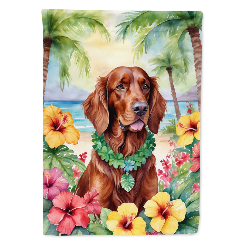 Double Sided 40'' H x 28'' W Polyester Animal House Flag