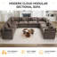 Canapé modulaire en chenille-933058947-933059005