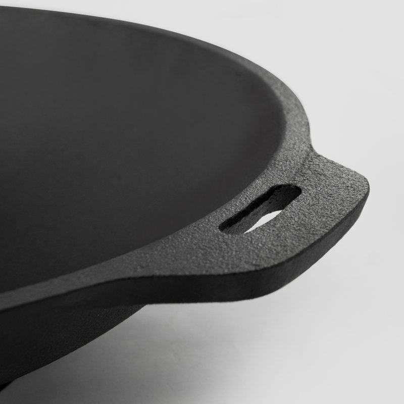 Wok en fonte Cook Pro 12 po