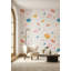 Papier peint amovible avec motifs de pierre imitation terrazzo coloré vénitien-915168802