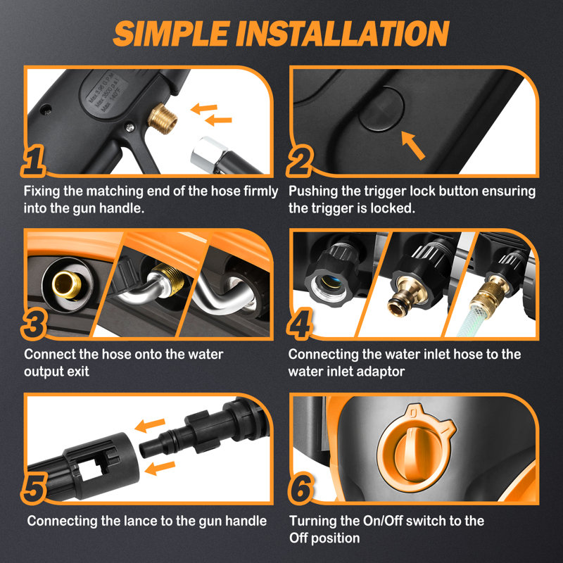DNA Motoring Plug-in Maintenance Machine, Orange/Black