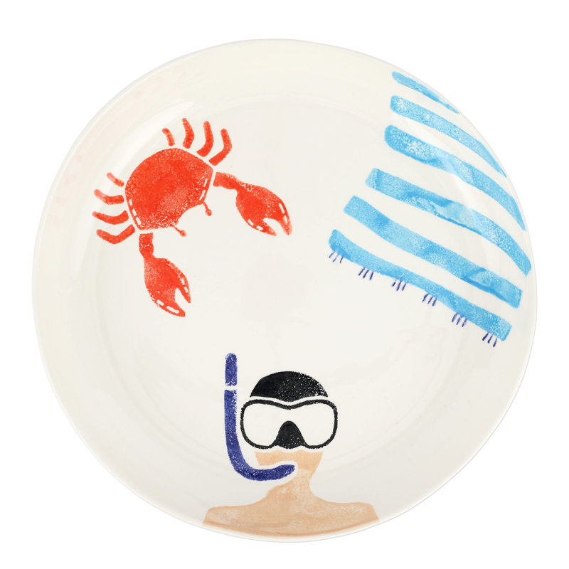 Riviera Terra Bianca Serving Bowl