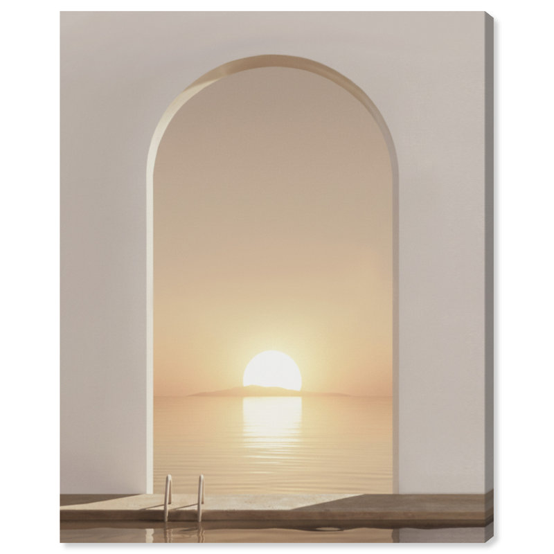 Sunset Warmth Print by Oliver Gal, 16"H x 20"W, Gallery Wrapped