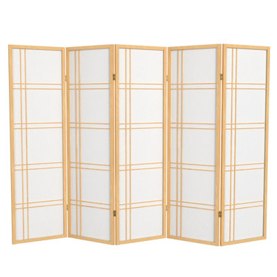 Cloison pliante en papier de riz de 58,75 po Keitez