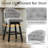 Aadhvika Upholstered BarStools with Solid Wood Frame-120341193-104100024