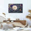 «White Night Blooming Cereus Flower» et cactus verts sur toile, art mural-1214294499