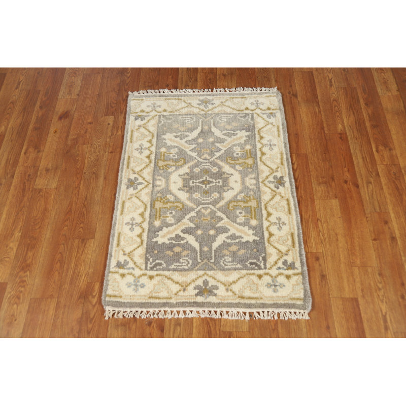 Tapis indien géométrique Oushak 2x3