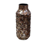 SHELL CRAFT VASE