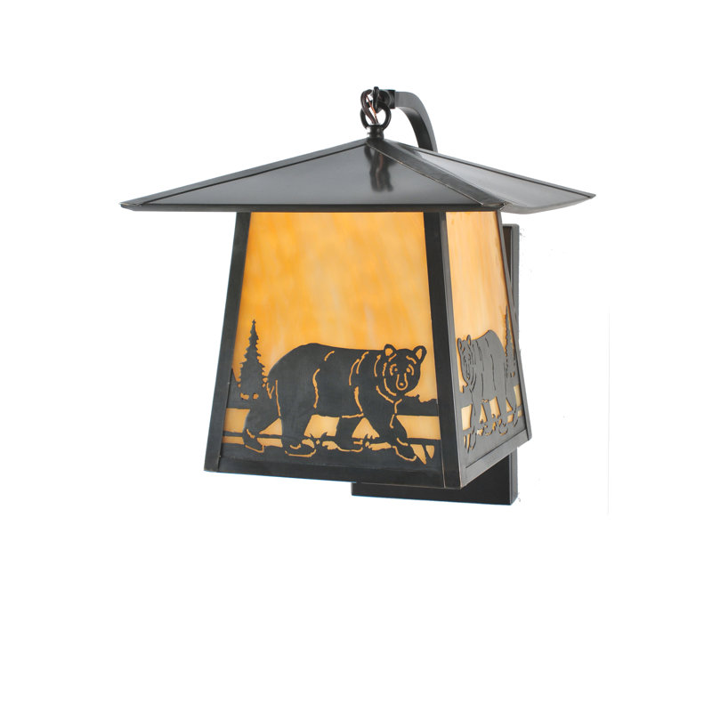 1 - Light Outdoor Wall Lantern
