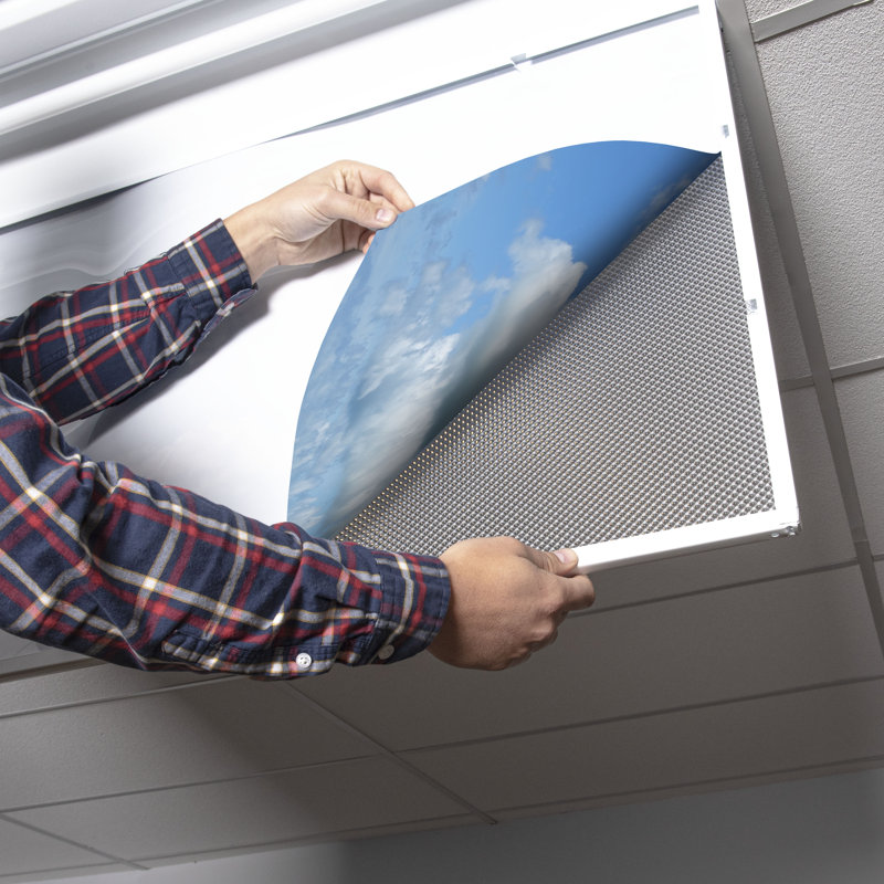 Cloud Square Fixture Component Ceiling Light