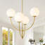 Lustre sphérique spoutnik 4 lumières 4 lumières