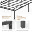 Structure de lit en fer de base idéale Idealhouse-2130560643